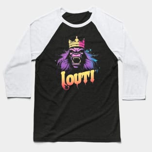 Crazy Cool Monkey Baseball T-Shirt